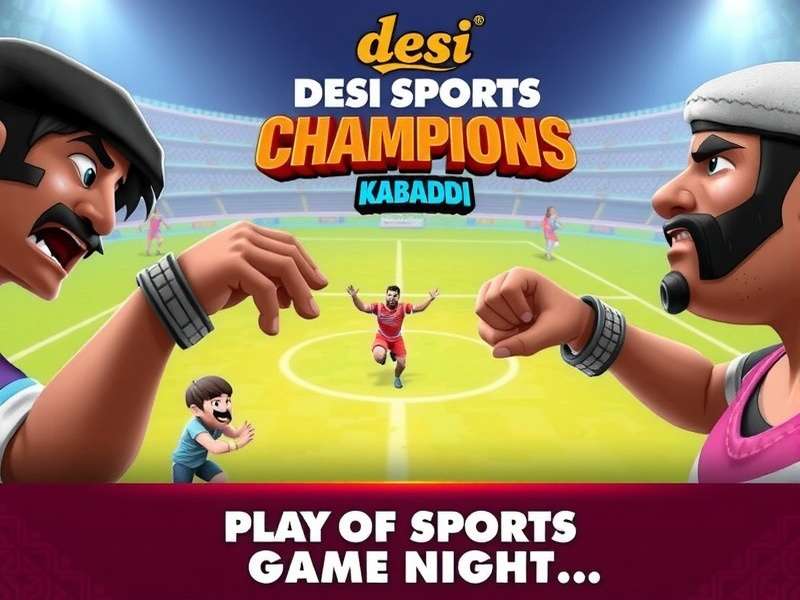 Desi Sports Champions Kabaddi Gameplay